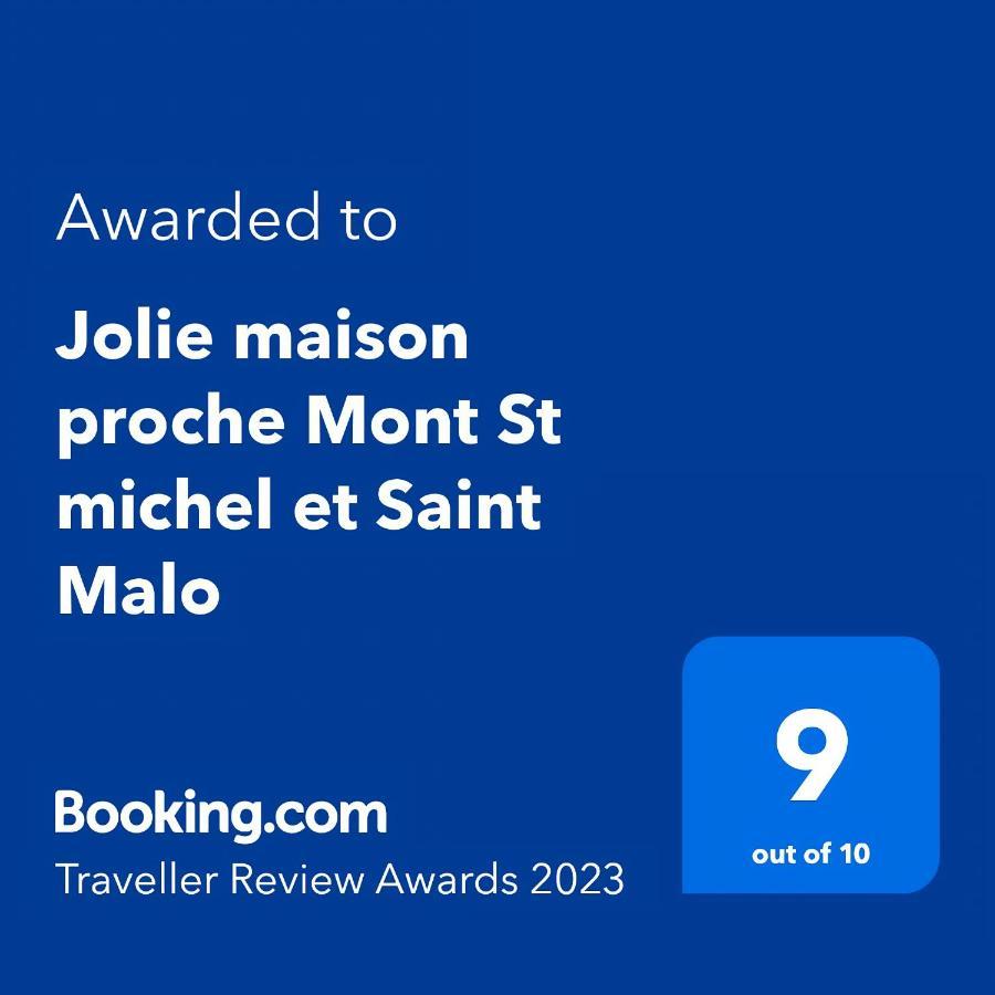 Jolie Maison Proche Mont St Michel Et Saint Malo لو فيفيير-سور-مير المظهر الخارجي الصورة